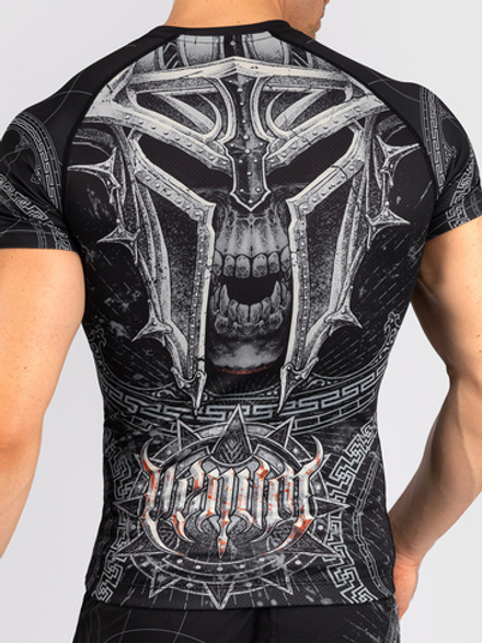 Рашгард Venum Gladiator 5.0 Black/Silver S/S