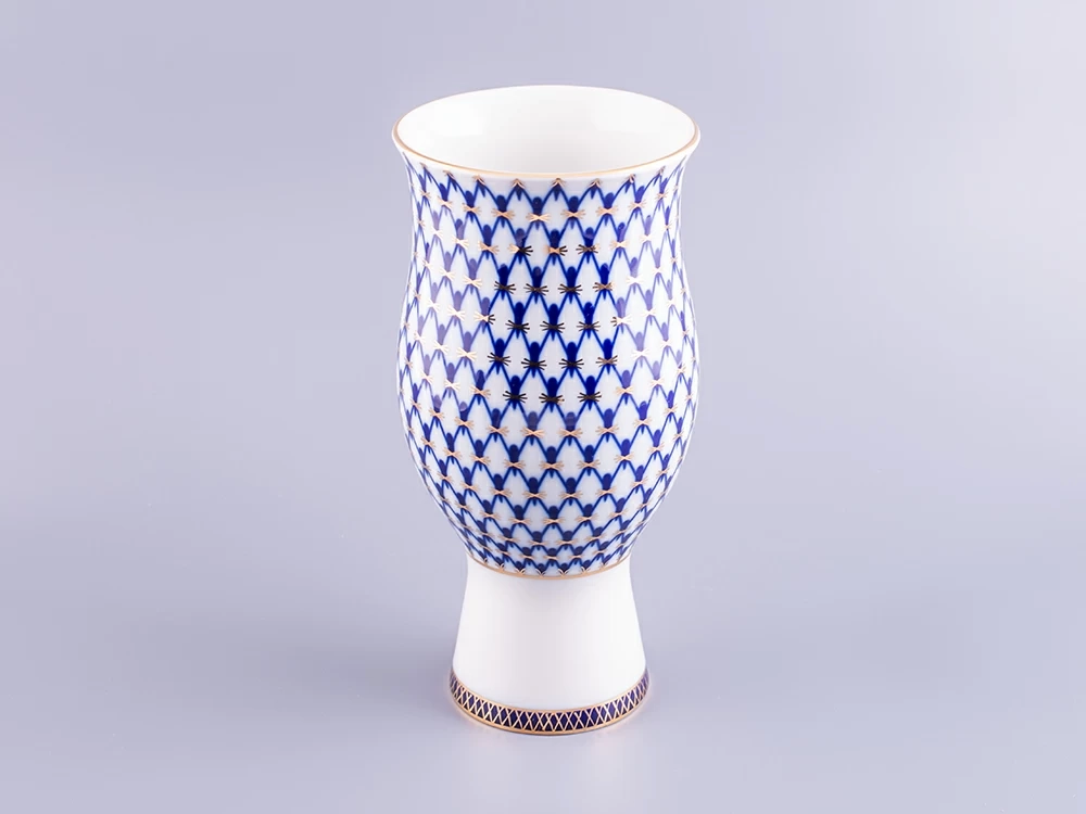 Ваза Цветок Кобальтовая сетка арт. 80.74815.00.1