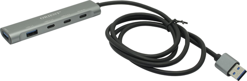 Orient <CU-422A> Кабель-адаптер USB3.2 -> 2xUSB3.2+USB2.0-C+USB3.2-C