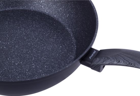 Сотейник 26 см. из кованного алюминия Kamille KM-4135 с мраморным покрытием