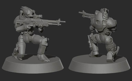 Гаррус Вакариан Garrus Mass Effect Коллекционная Фигурка Аниме