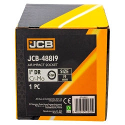Головка ударная 19мм (12гр.), 1'' JCB JCB-48819