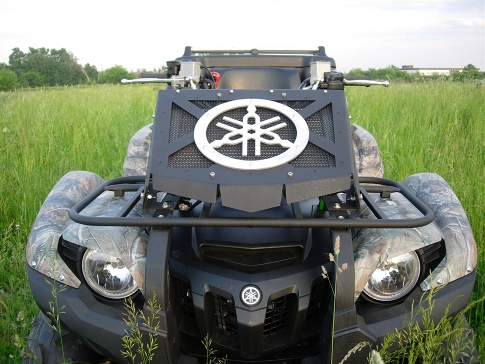 Комплект выноса радиатора для Yamaha Grizzly 550/700 Litpro серебро, алюминиевый