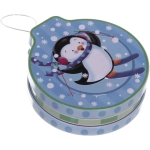 Банка жестяная 200мл 11,2*12,2*4см «Пингвиненок» двухсторонняя