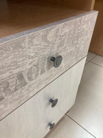 Стол письменный Ассоль Дуб бунратти/анкор белый/дельмар