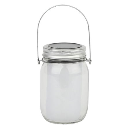 Светильник уличный ЭРА SL-GL14-JAR-3 на солнечной батарее стекло металл прозрачный 13,5 см