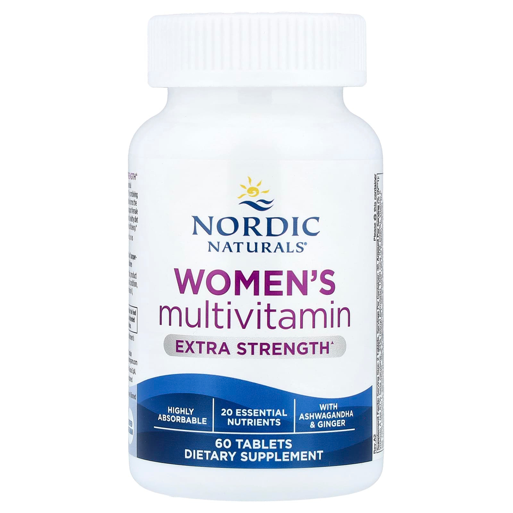 Nordic Naturals, мультивитамины для женщин, 60 таблеток
