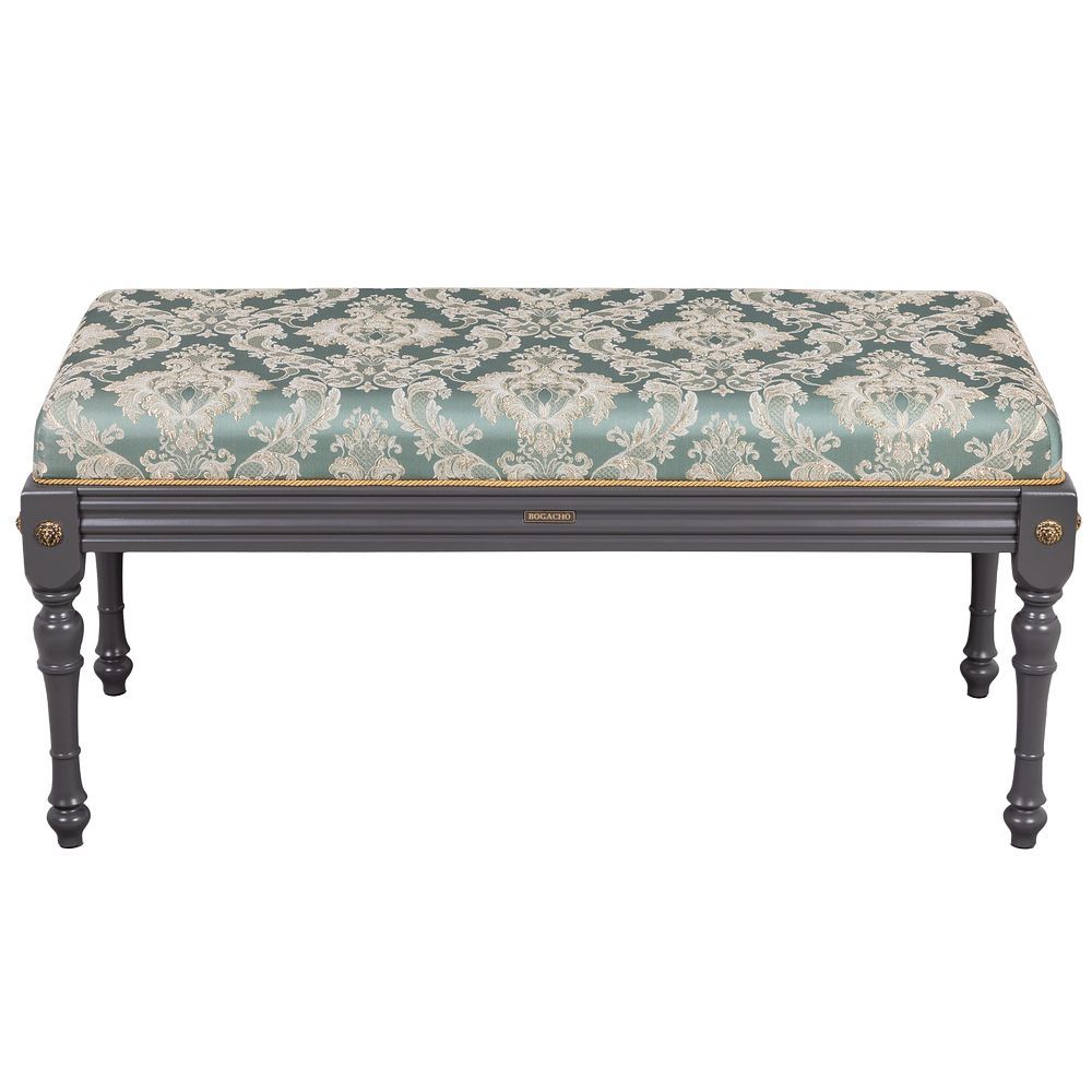 Банкетка Классика 2 Серый Каледония Минт