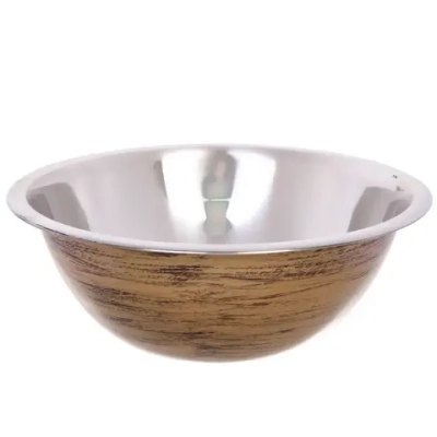 Миска из нержавеющей стали 2л 24см цвет Антик