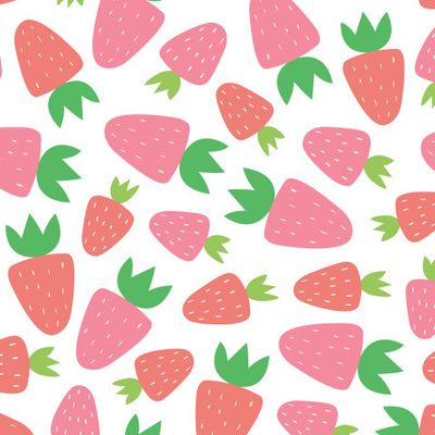 Клубничный принт