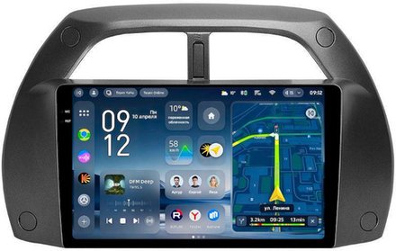 Магнитола для Toyota RAV4 2 2000-2003 - Teyes CC4-PRO монитор 9.5" 2K QLED на Android 13, Snapdragon 778G, AI, CarPlay, DSP, 4G SIM-слот
