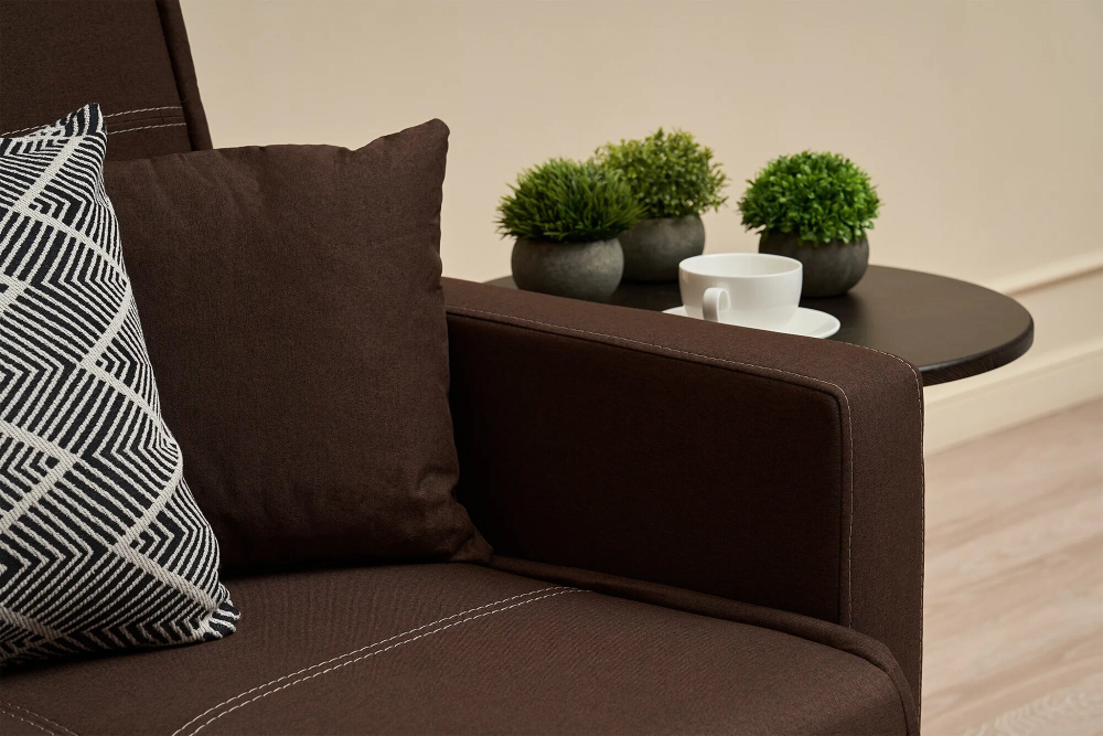 Диван-кровать Дуглас, спальное место 125х187, рогожка, книжка