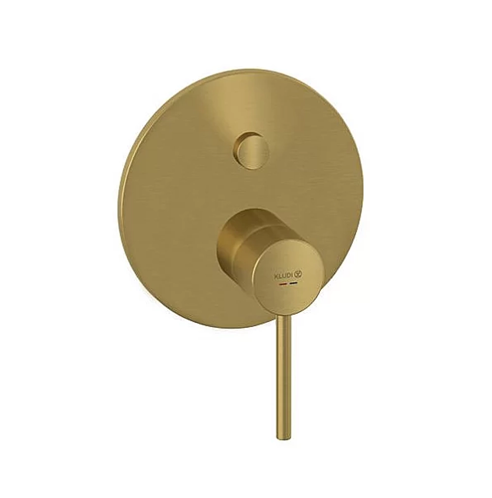 Смеситель для душа Kludi Bozz 38659N076 брашированное золото