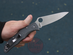 Нож Spyderco Endura Gray FG (версия 2024г.) C10FPGY