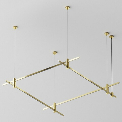 Трек подвесной Maytoni Technical Готовая конструкция TFC-Flar-H04-BS