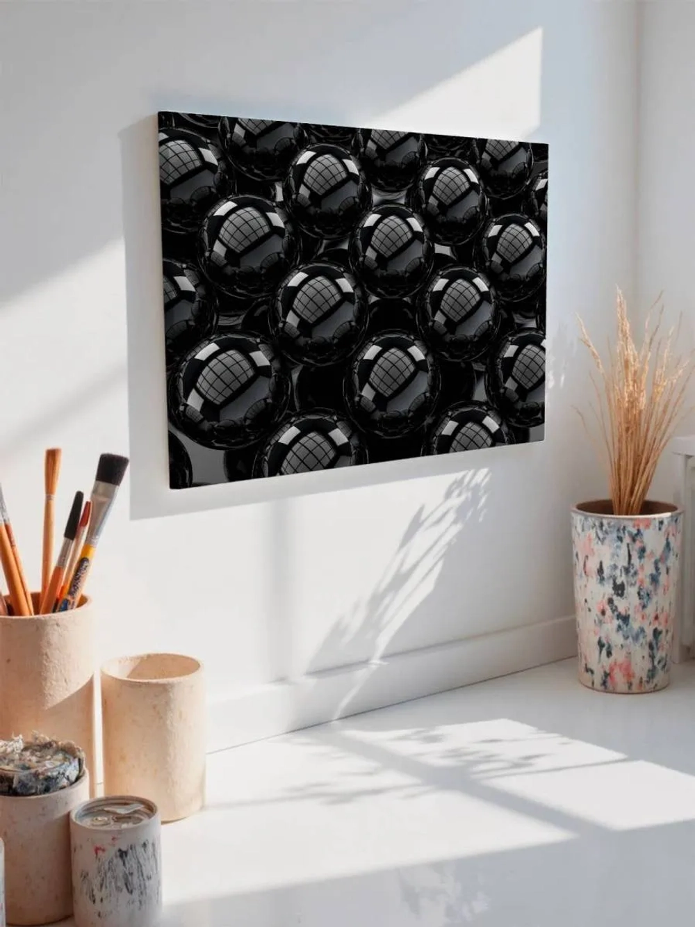 Картина на стену 40 X 50 Шары абстракция