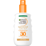 Garnier Ambre Solaire Спрей-проявитель загара Идеальный загар, солнцезащитный, нежирный, водостойкий, SPF 30, 200 мл