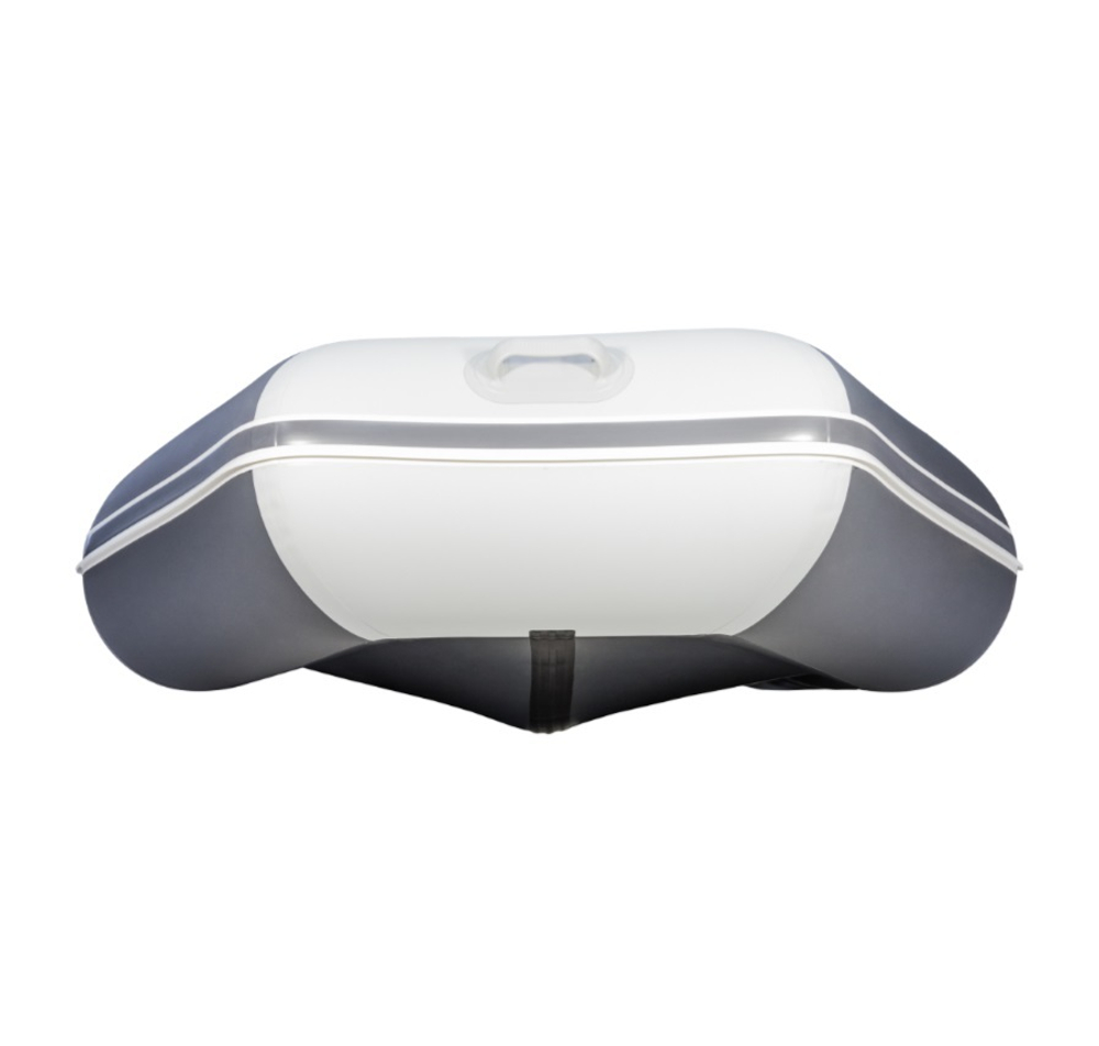 Лодка ПВХ АКВА 3200 СК со стрингерами  графит/ светло-серая