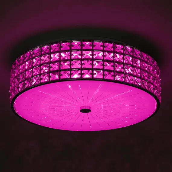 CL32415G1 Портал Хром Св-к Люстра c RGB