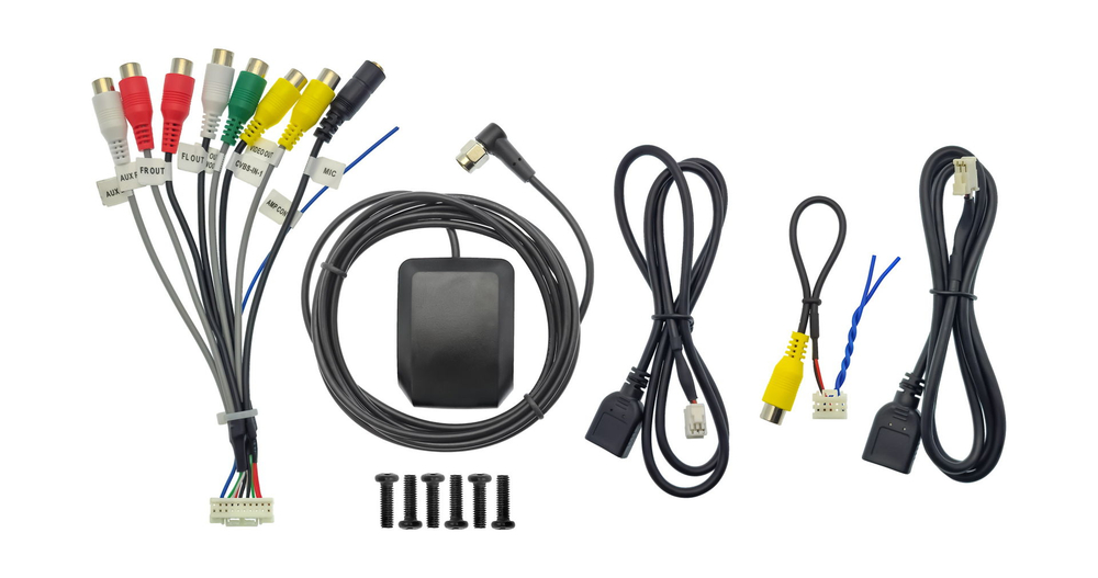 Магнитола для Toyota 200х100мм - WideMedia с кнопками и крутилками, дисплей 7" IPS на Android 9, 2/32Гб, CarPlay