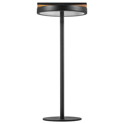 723927 Настольная лампа LODI LED 9W 720LM ЧЕРНЫЙ/ДЕРЕВО 3000K