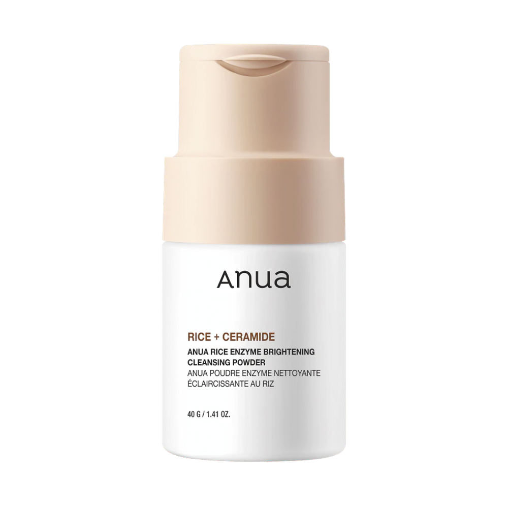 Многофункциональная энзимная пудра ANUA Rice Enzyme Brightening Cleansing Powder, 40гр