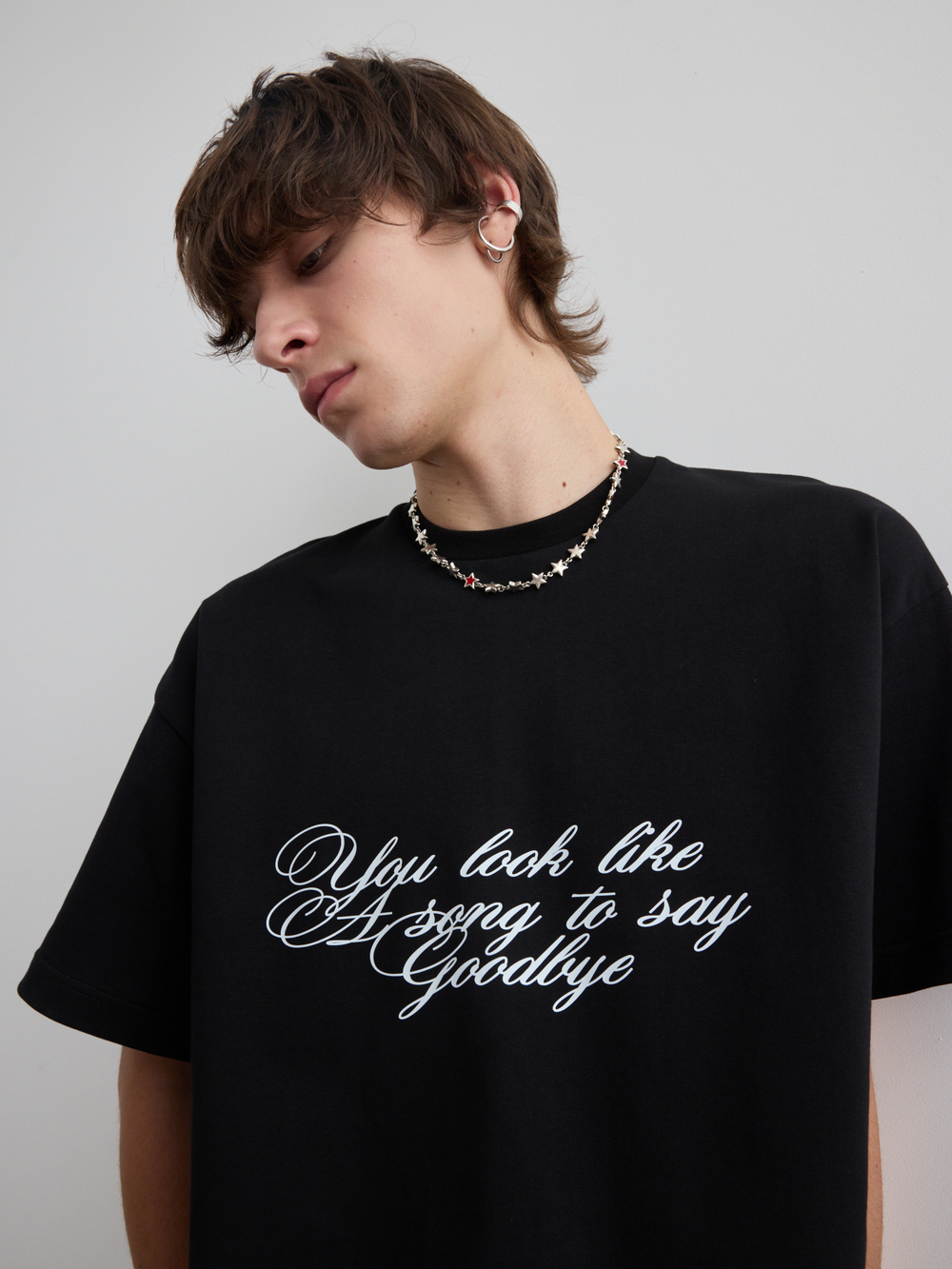 Футболка Goodbye, черная