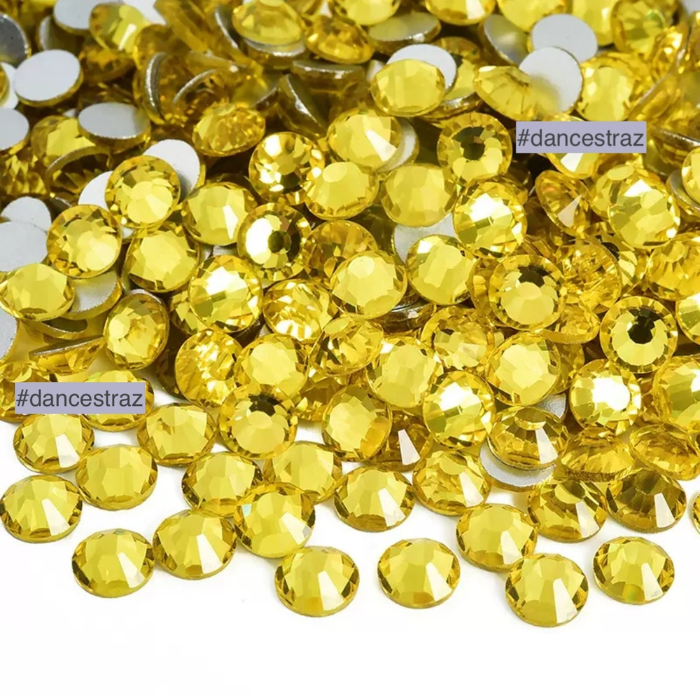 Стразы клеевые, Citrine, P24, SS20, 1440, (F2)