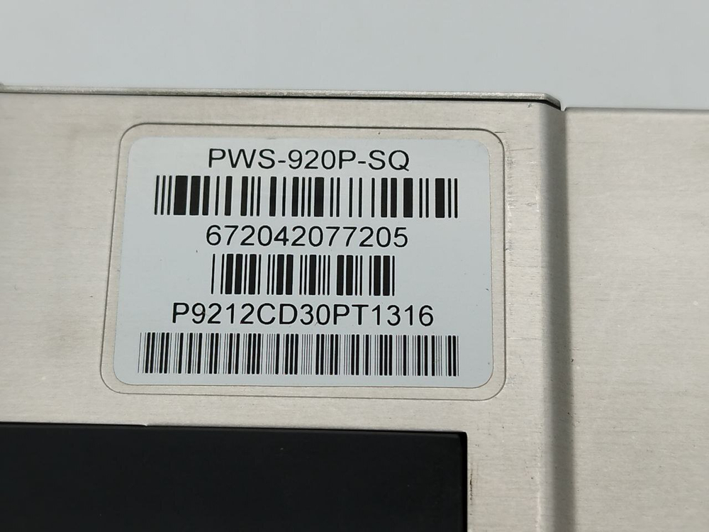 Блок питания Supermicro PWS-920P-SQ 920w