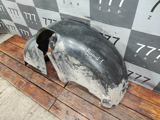 Подкрылок задний левый Skoda Rapid 1 12-20 Б/У Оригинал 5JA810969B