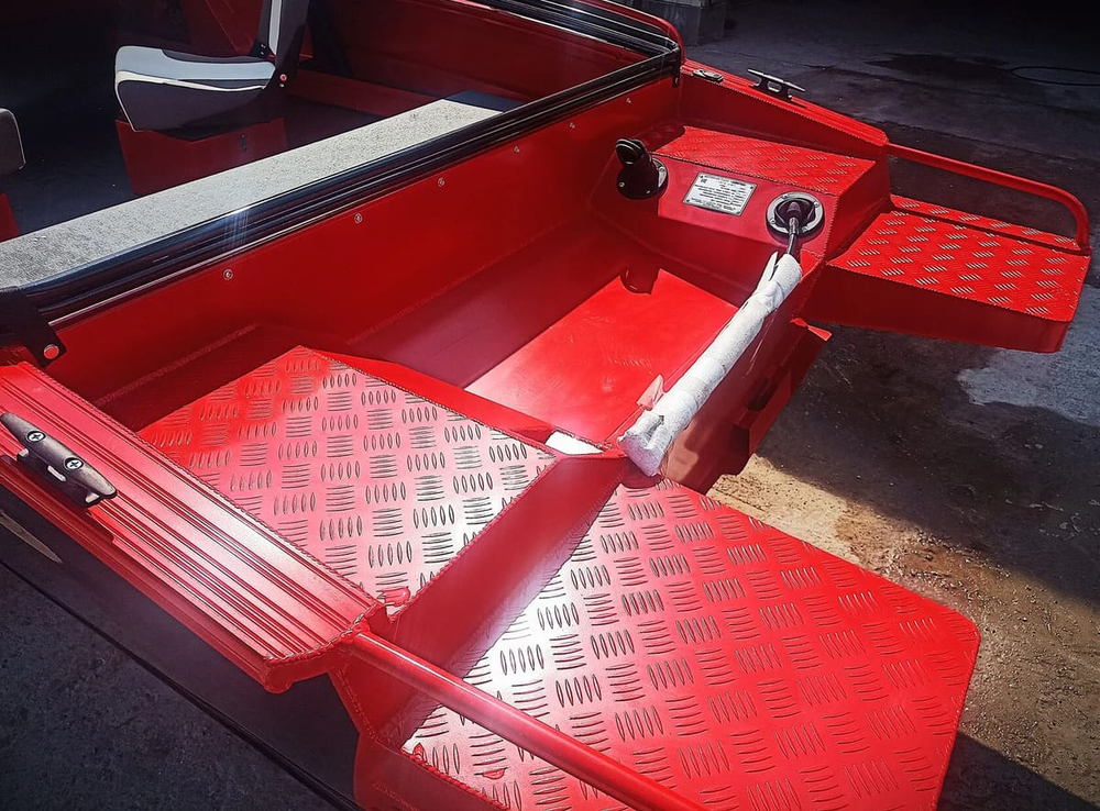 Катер-лодка алюминиевая ALUTON 490Fish