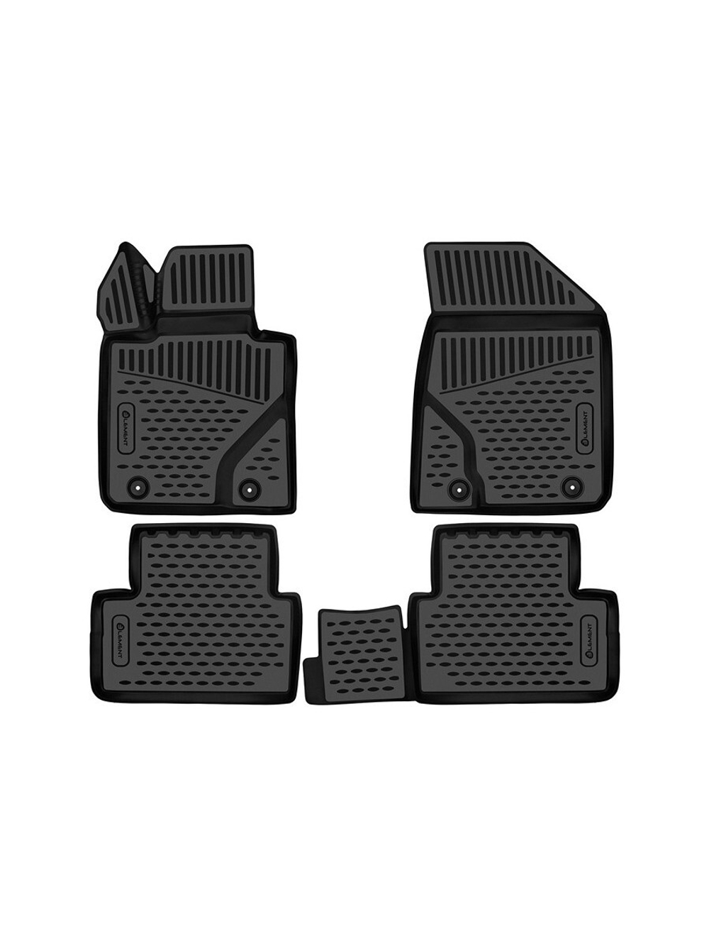Коврики в салон для LIVAN S6 Pro 2023 - 4шт. (полиуретан) ELEMENT3DAN0634210K