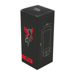 Мужской мастурбатор-вагина в корпусе с крышкой (Цвет: телесный с черным)