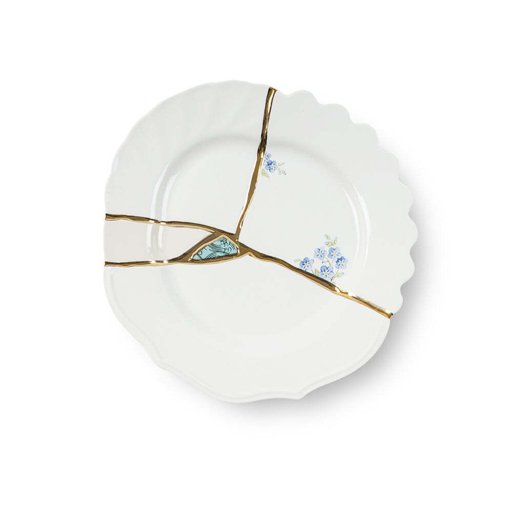 Тарелка десертная Seletti Kintsugi №1 (21 см)