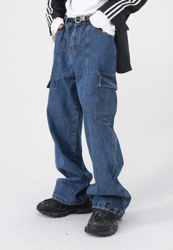 Джинсы STUFF "Cargo" Синий