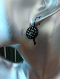 Серьги с кабошонами. Ручной работы.