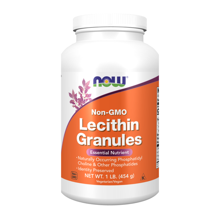 Лецитин в гранулах, Lecithin Granules, Now Foods, 454 г