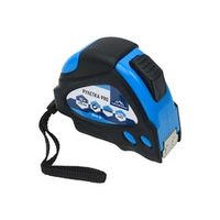 Рулетка 10 м 25 мм обрезиненный корпус, автостоп VERTEXTOOLS