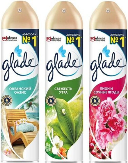 Освежитель "ГЛЕЙД" в ассортименте  300мл
