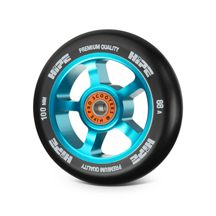 Колеса HIPE  5spoke 100mm синий/черный
