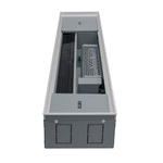 Конвектор внутрипольный ELSEN EKQ - 110x300x2250 мм (принудительная конвекция, подключение.справа)
