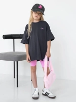 Летний костюм для девочки с велосипедками