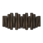 Вешалка настенная UMBRA Picket, 5 крючков, состаренный орех