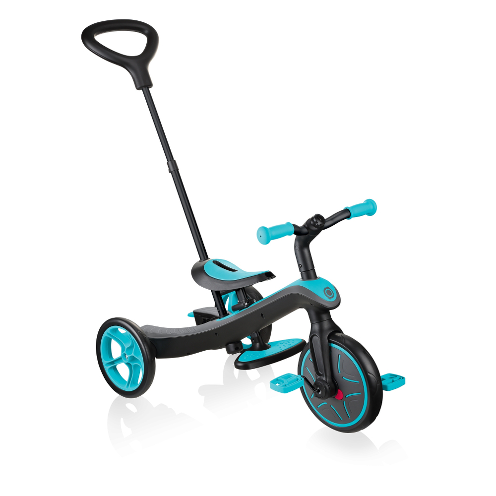 Детский велосипед Globber TRIKE EXPLORER (4 IN 1) голубой