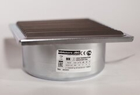 Вентилятор высокотемпературный жаростойкий МК 120 150 м3/час квадрат цинк