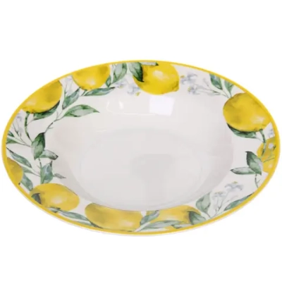 Тарелка керамическая «Limoncello» 22см глубокая
