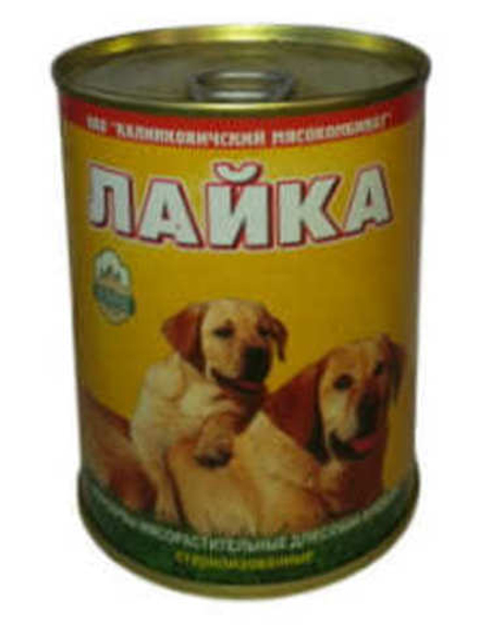 Корм для собак "Лайка" 338г. Калинковичи