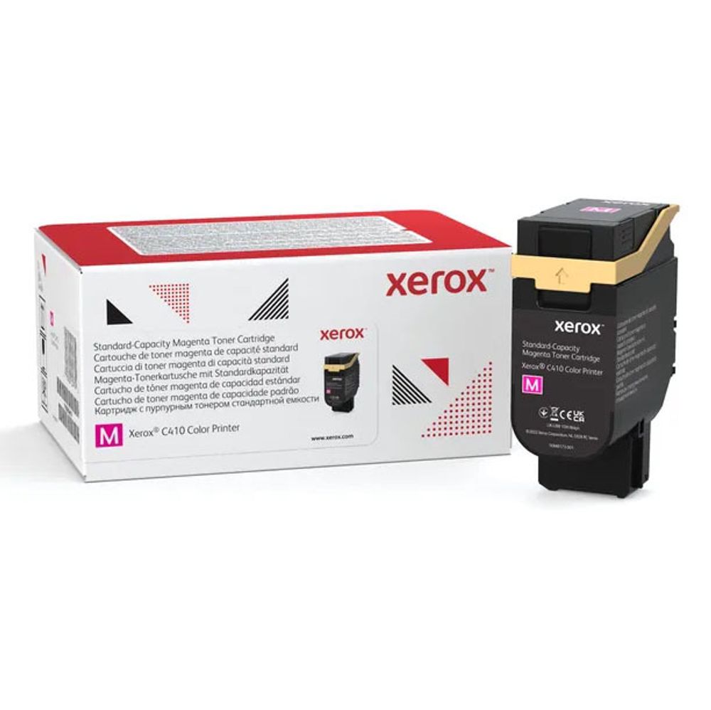 Тонер картридж Xerox C410, VersaLink C415MFP пурпурный, стандартный (006r04679)