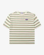 Футболка YMKASHIX Nineties Бело-Зелено-Коричневая