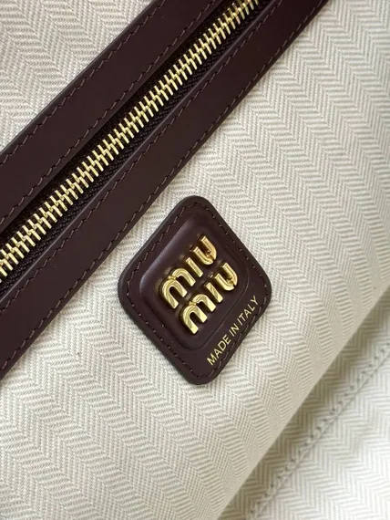 Сумка MIU MIU замшевая, коричневый